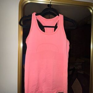 Lululemon Women's Pink & Blue Tank Top